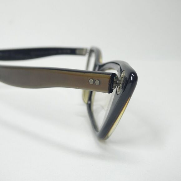 Bausch & Lomb 4-5 1/4 Vintage Cat Eye Glasses Frames Cateye MCM 1960s - Picture 6 of 13